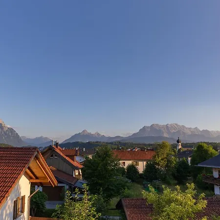 Ferienwohnungen Zum Bachl - Karwendelblick Krün Exterior foto